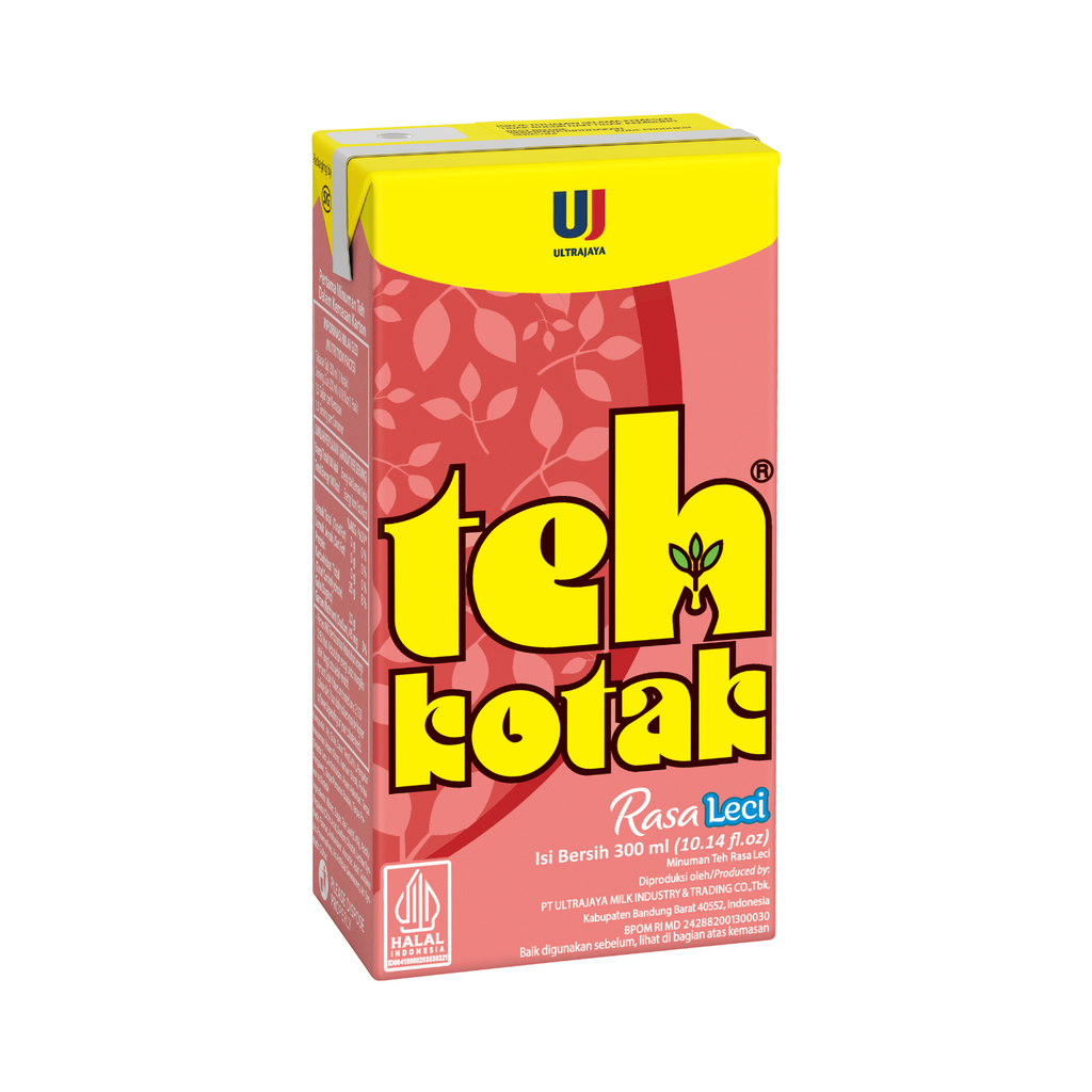 Teh Kotak Rasa Leci 300ml