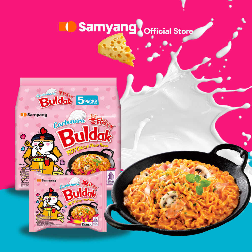 (Multi) Samyang Hot Chicken Ramen Carbonara