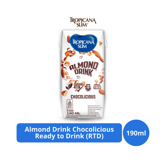 Tropicana Slim Almond Drink Chocolicious Ready to Drink 190 ml