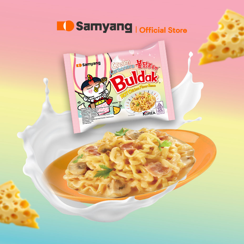 Buldak Ramen Cream Carbonara
