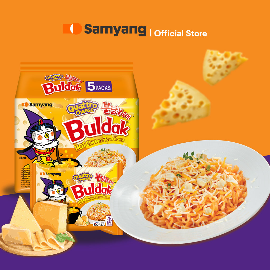 (Multi) Samyang Hot Chicken Ramen Quattro Cheese