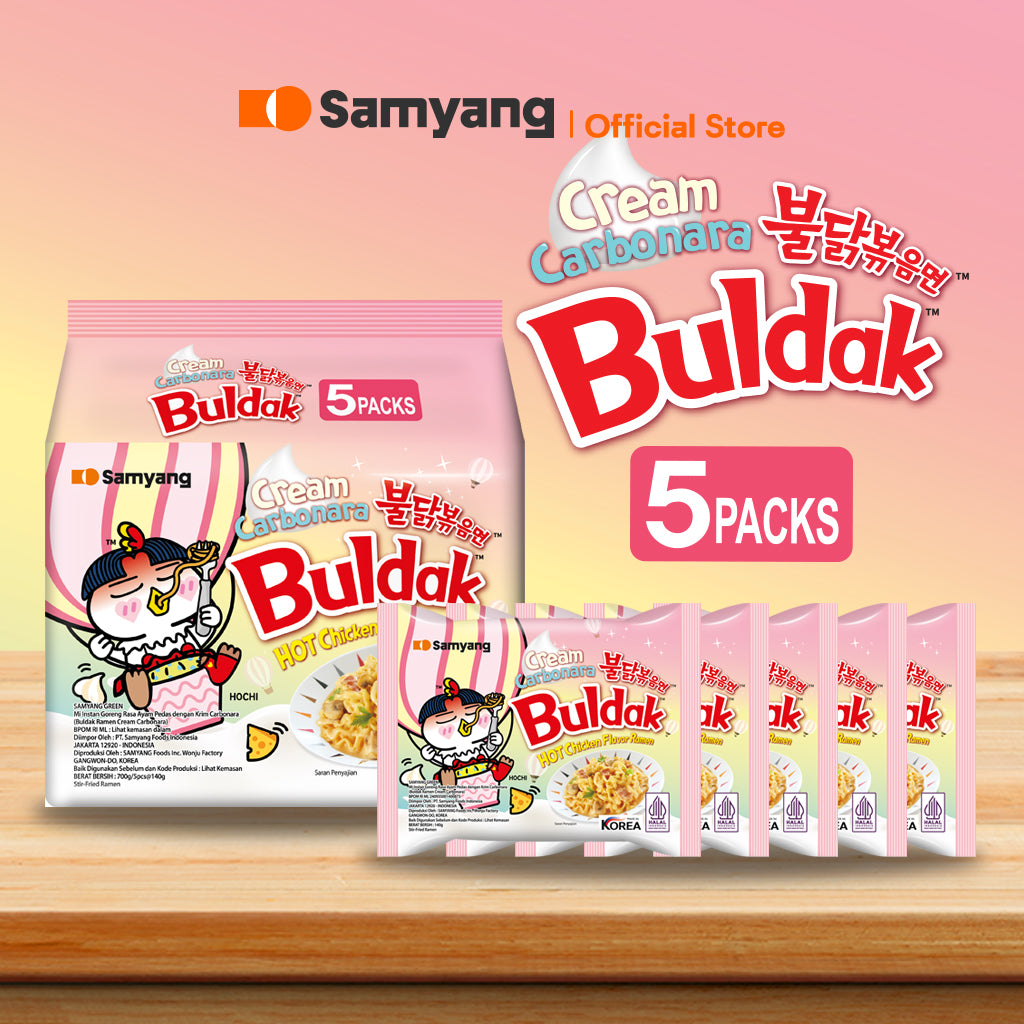 (Multi) Samyang Buldak Ramen Cream Carbonara