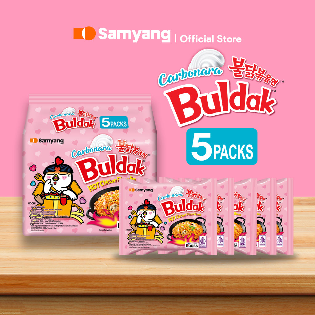 (Multi) Samyang Hot Chicken Ramen Carbonara
