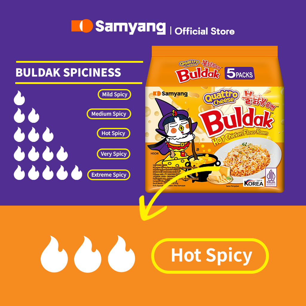 (Multi) Samyang Hot Chicken Ramen Quattro Cheese