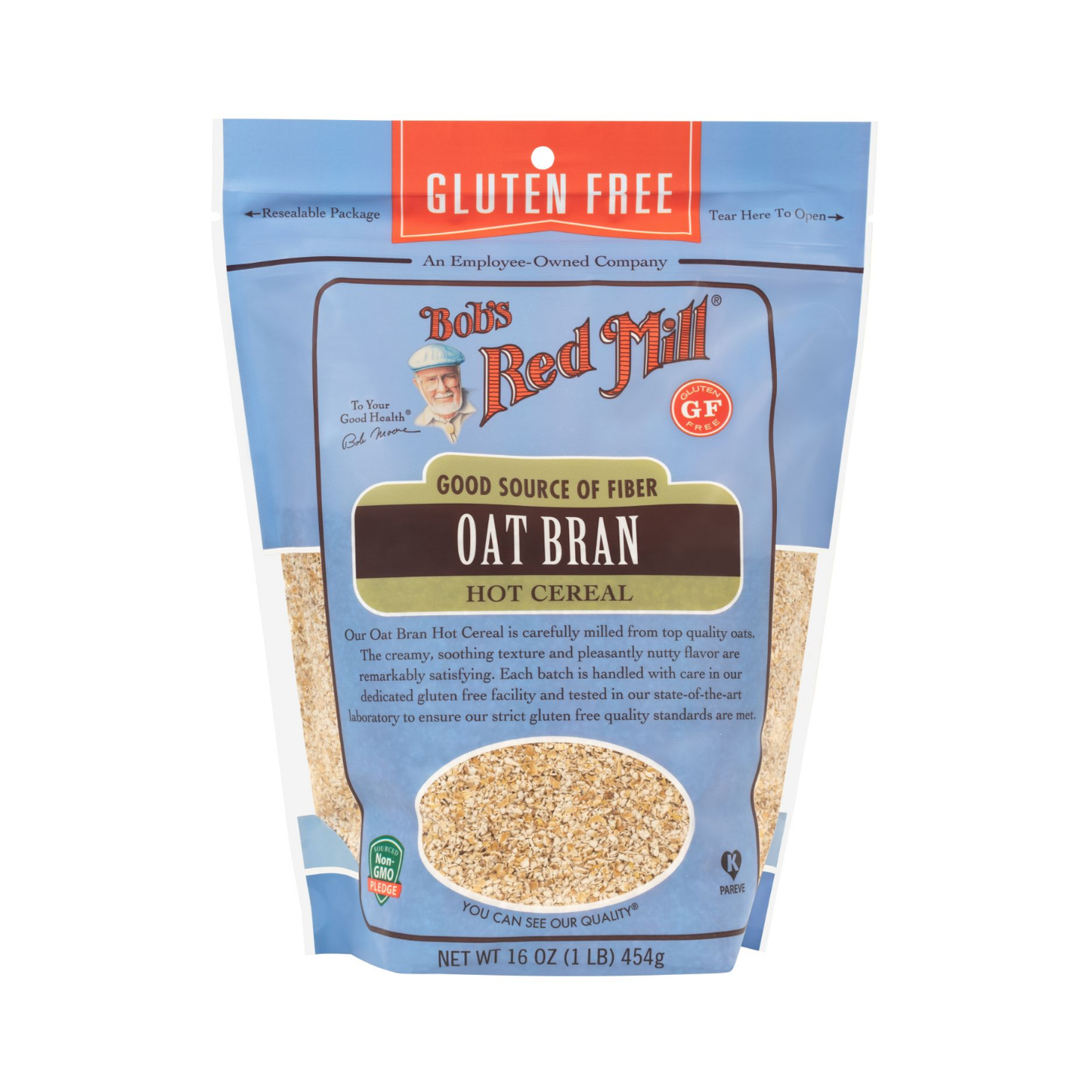 Bob's Red Mill Gluten Free Oat Bran 454gr (16oz)