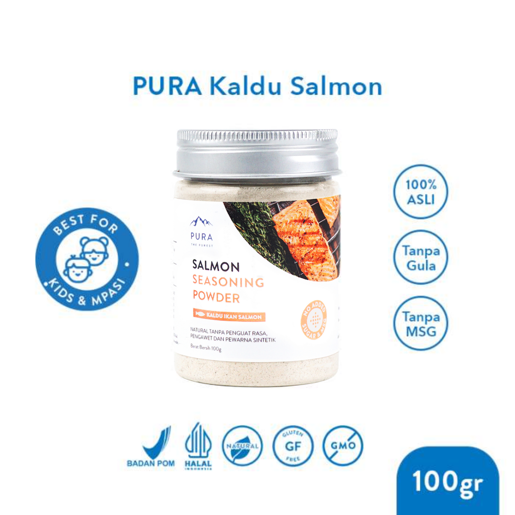 PURA Kaldu Ikan Salmon 100gr