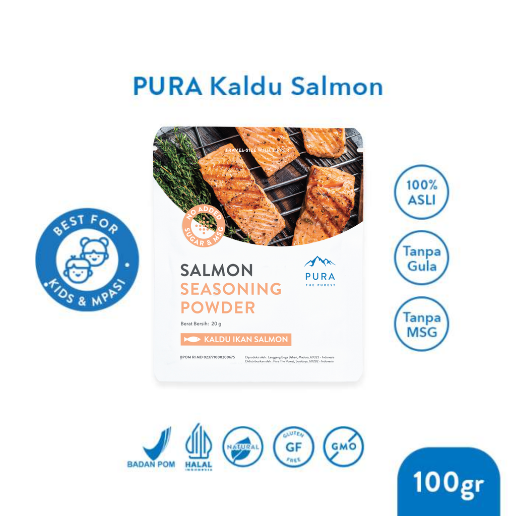 PURA Kaldu Ikan Salmon 20gr