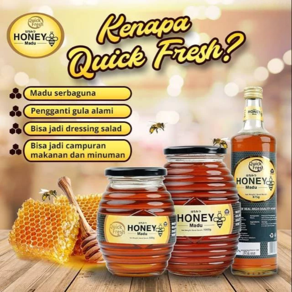 Quick Fresh Honey Jar 30gr