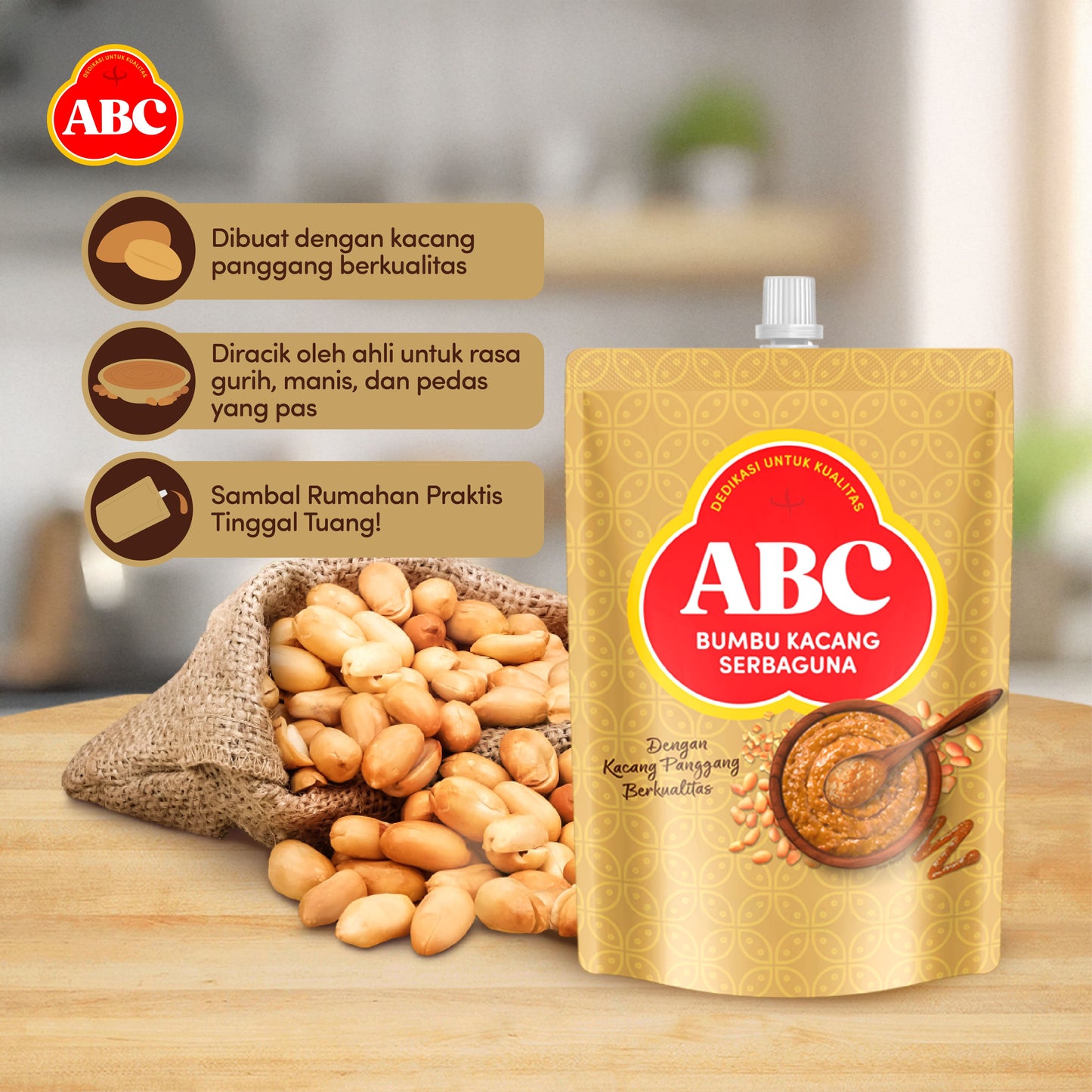 ABC Bumbu Kacang Serbaguna 180 g