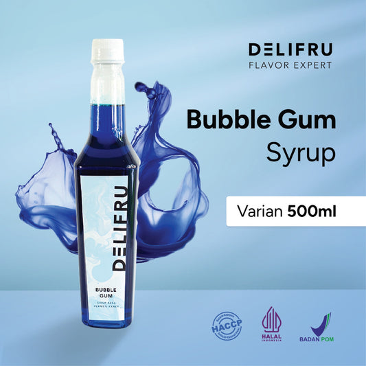 Delifru Syrup Bubble Gum 500 ml