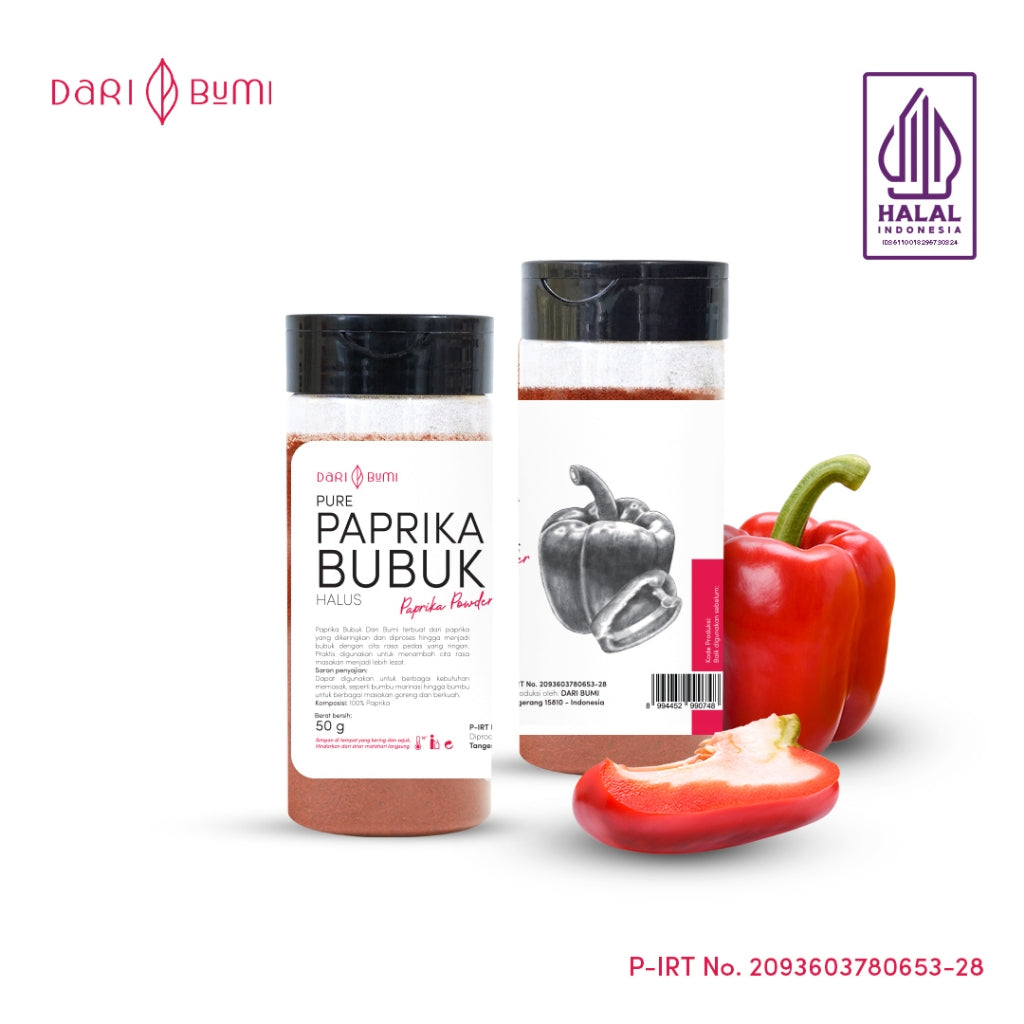 Bumbu Paprika Bubuk 50 g Dari Bumi