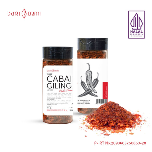 Bumbu Cabai Giling Kasar 50 g Dari Bumi