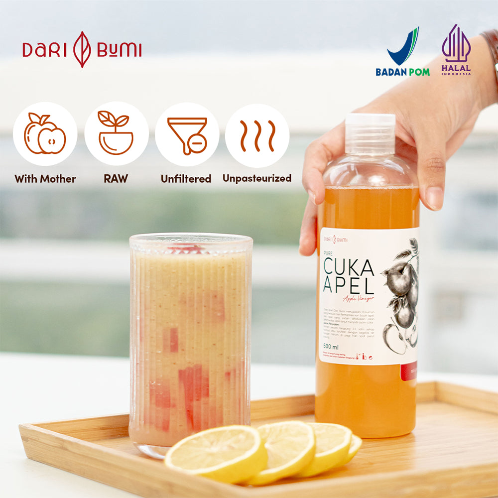 Cuka Apel 500 ml Dari Bumi