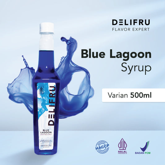 Delifru Syrup Blue Lagoon 500 ml