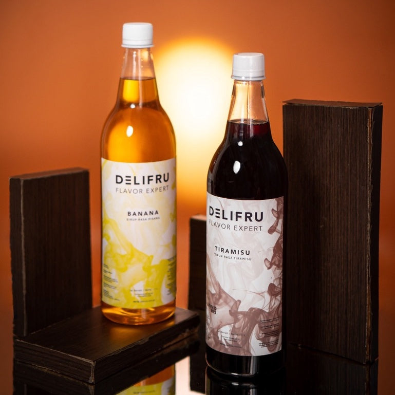 Delifru Syrup Banana 1 Liter