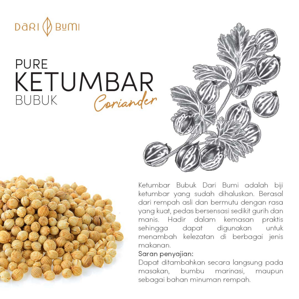 Bumbu Ketumbar Bubuk 50 g Dari Bumi