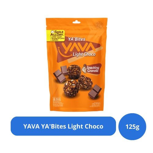 YAVA YA'Bites Light Choco 125g