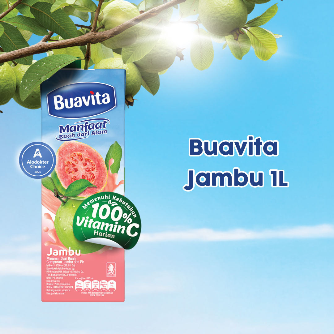 Buavita Minuman Sari Buah Guava 1000 mL