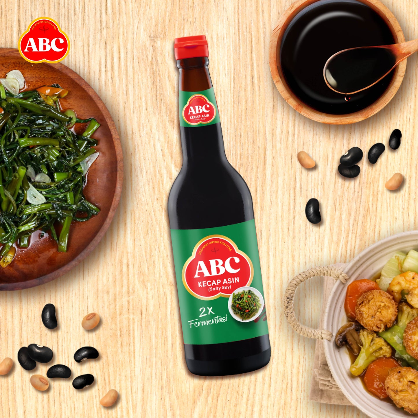 ABC Kecap Asin 620 mL