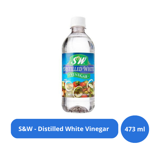 S&W - Distilled White Vinegar 473 ml