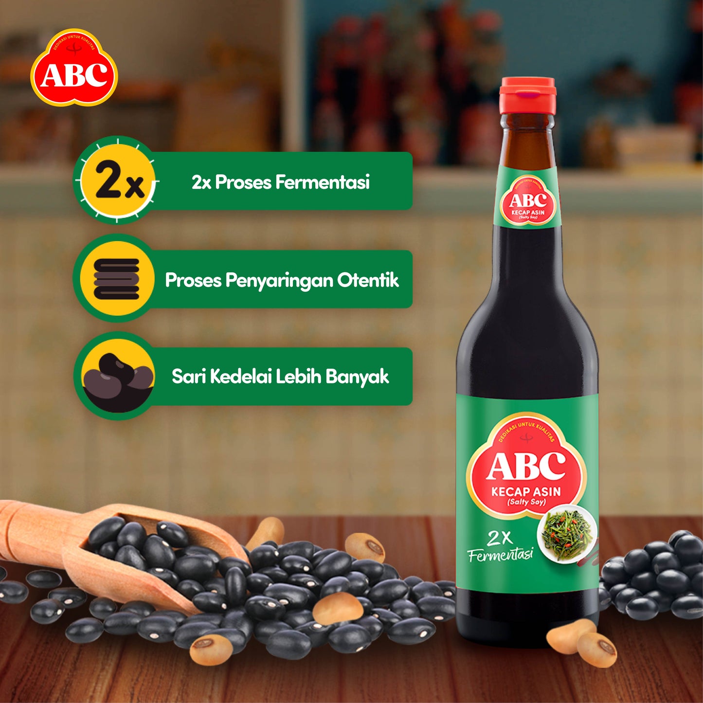 ABC Kecap Asin 620 mL