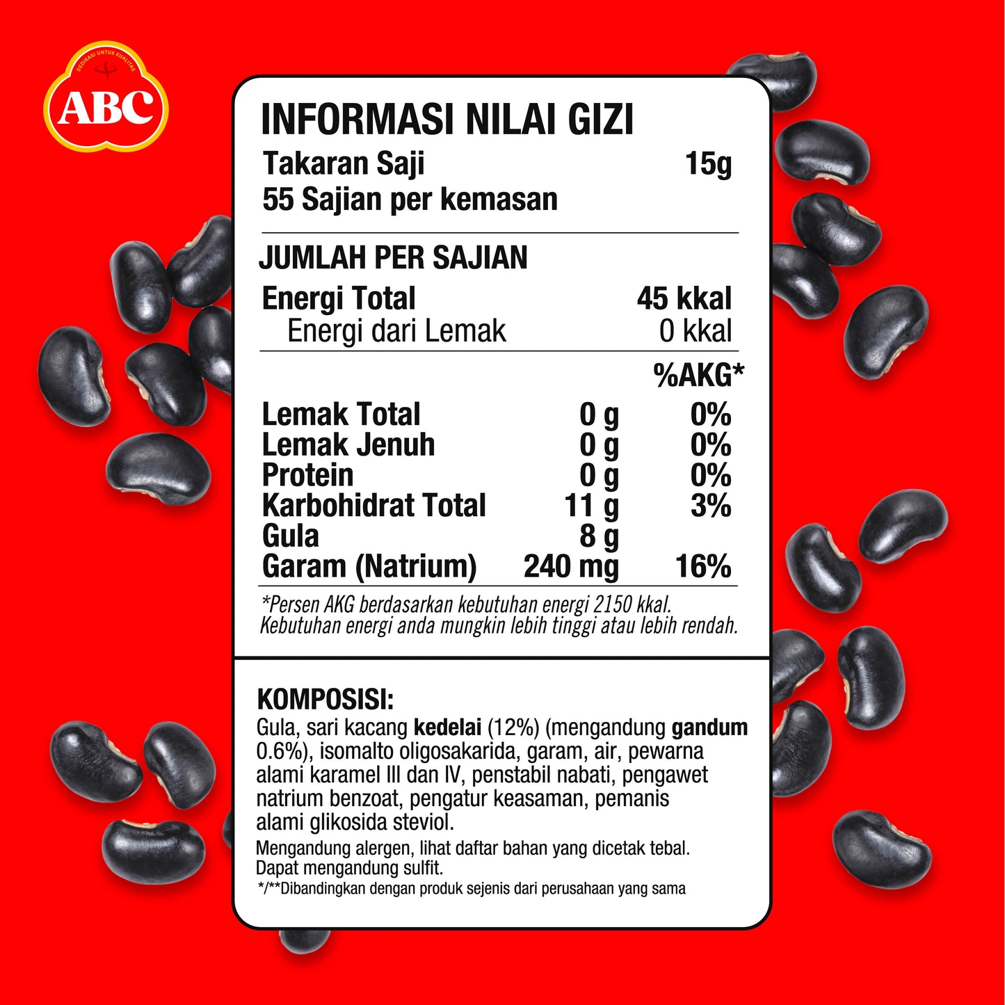 ABC Kecap Manis 825 gr