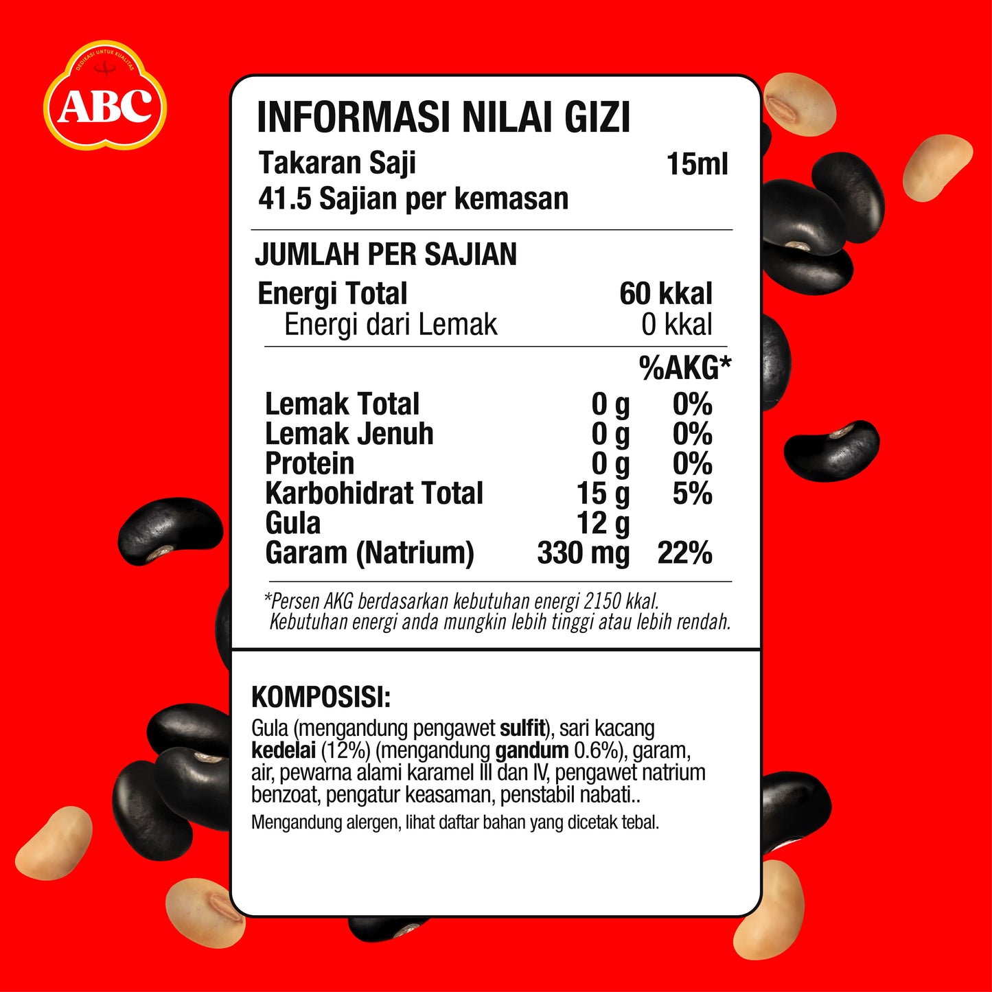 ABC Kecap Manis 620 mL