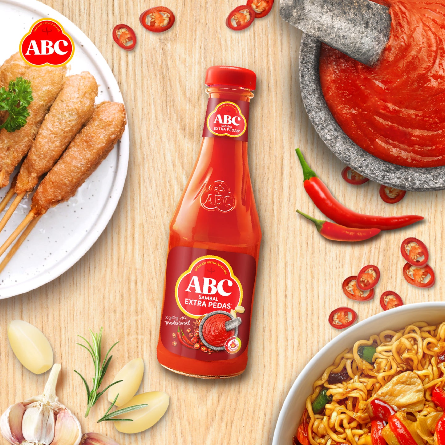 ABC Sambal Extra Pedas 335 mL