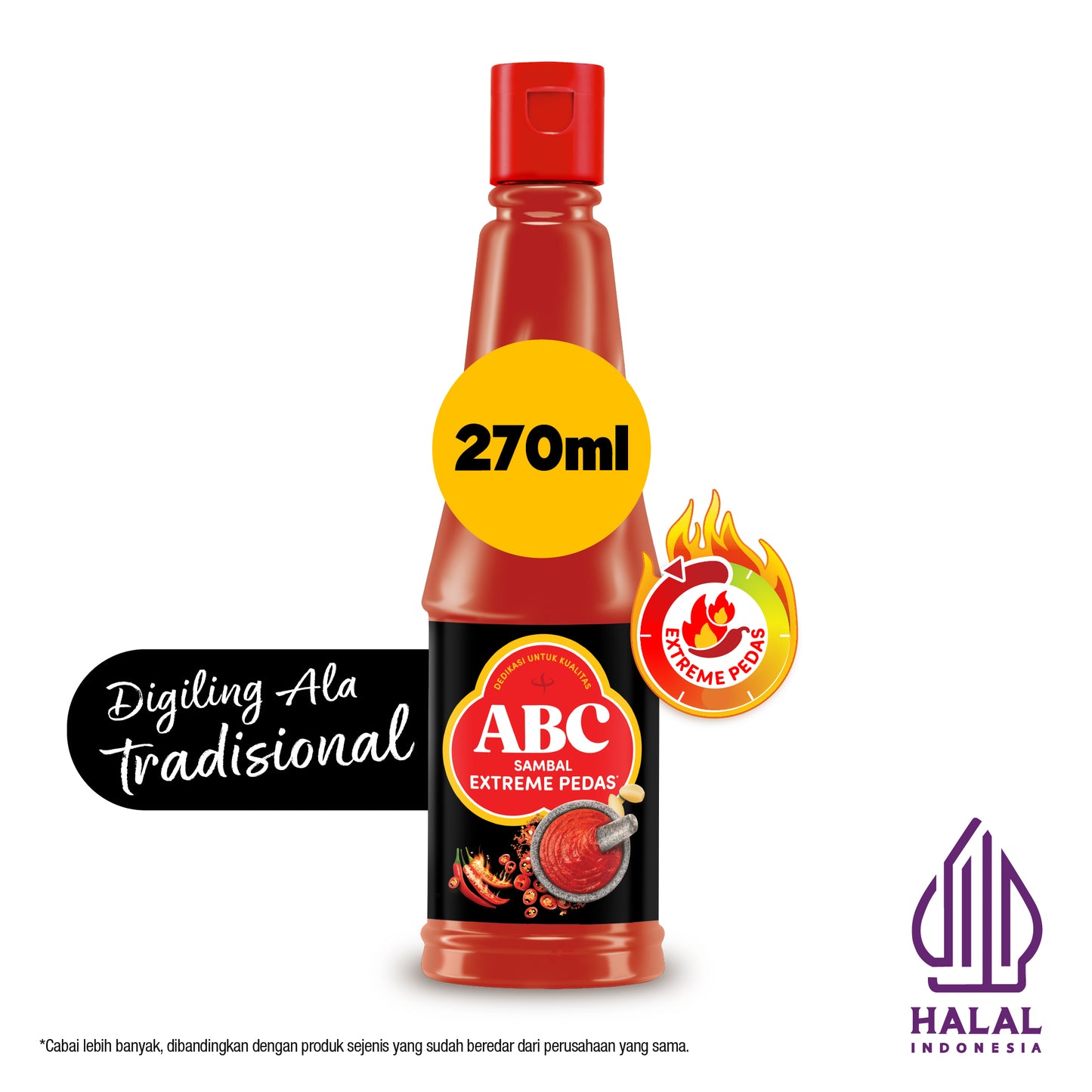 ABC SAMBAL EXTREME PEDAS 270 ML