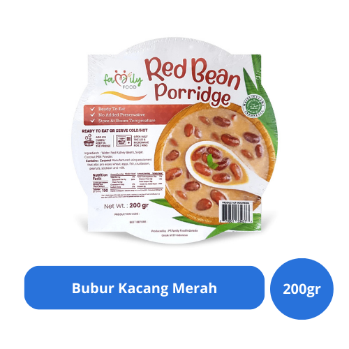 RED BEAN PORRIDGE / Bubur Kacang Merah 200gr