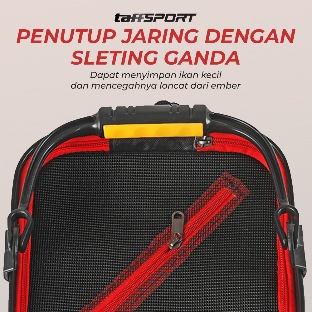 TaffSPORT Ember Lipat Mancing Ikan Folding Bucket Handle - WF126