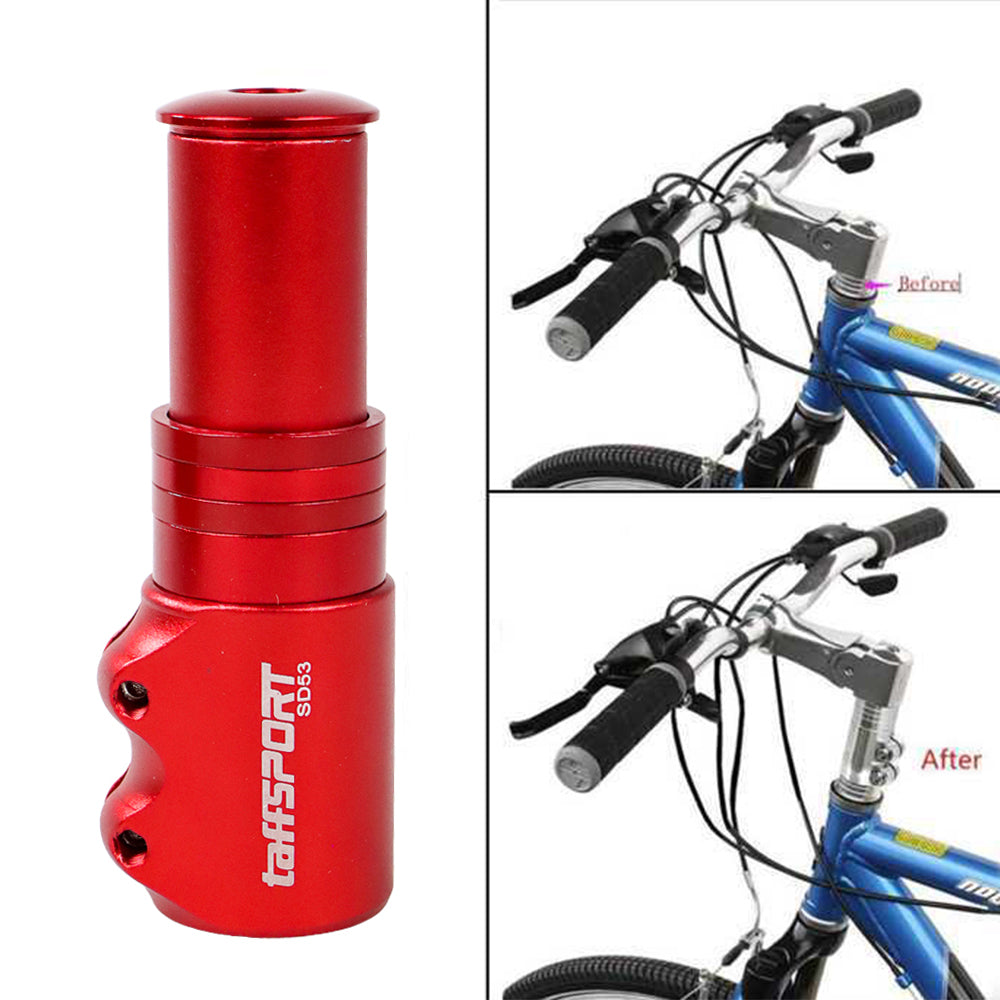 TaffSPORT Peninggi Setang Sepeda Fork Extender Aluminium Alloy 121mm - SD53