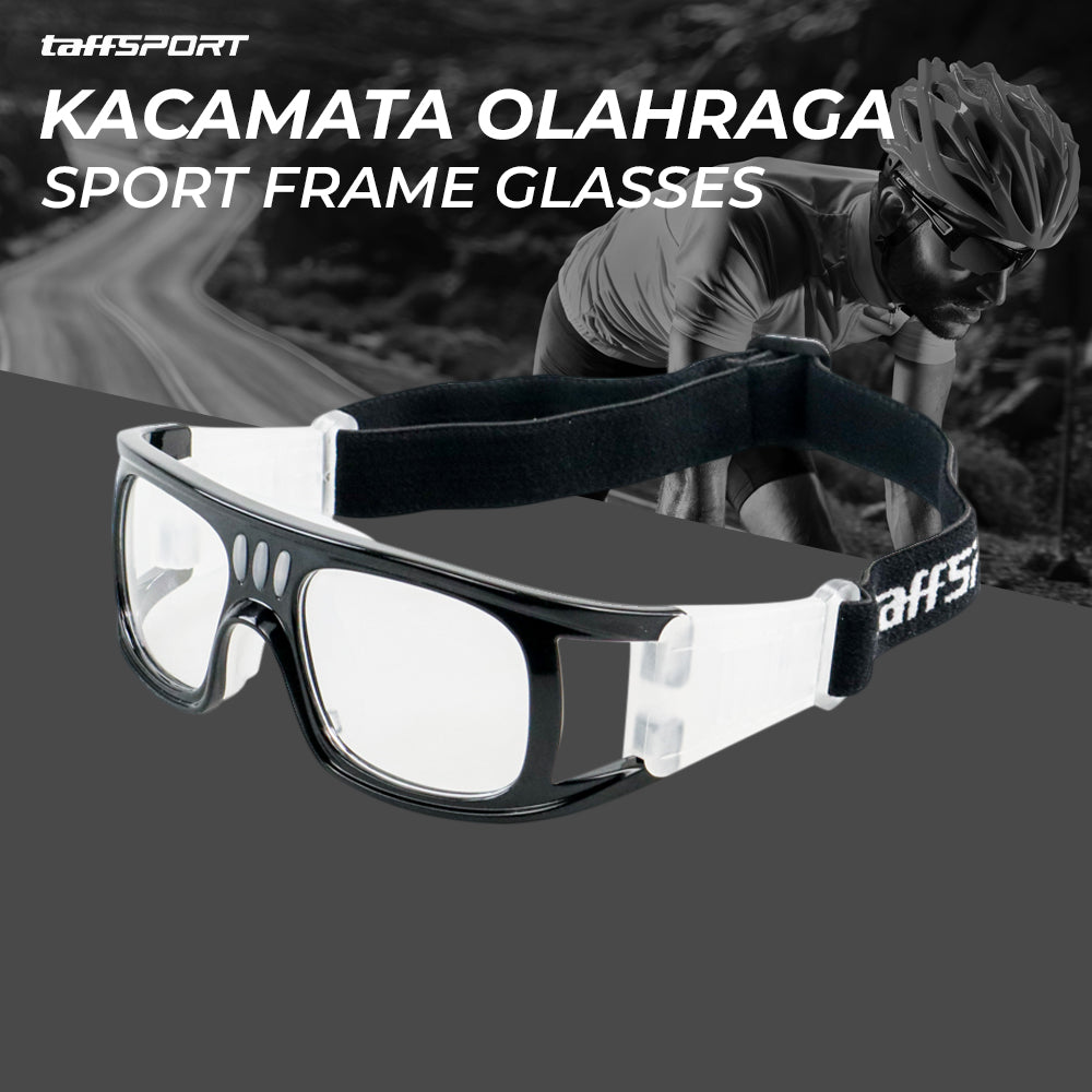 TaffSPORT Kacamata Olahraga Sport Headband Frame Glasses - 9833