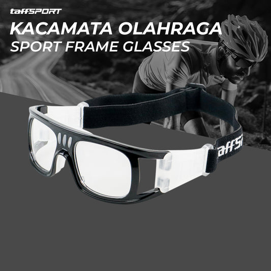 TaffSPORT Kacamata Olahraga Sport Headband Frame Glasses - 9833