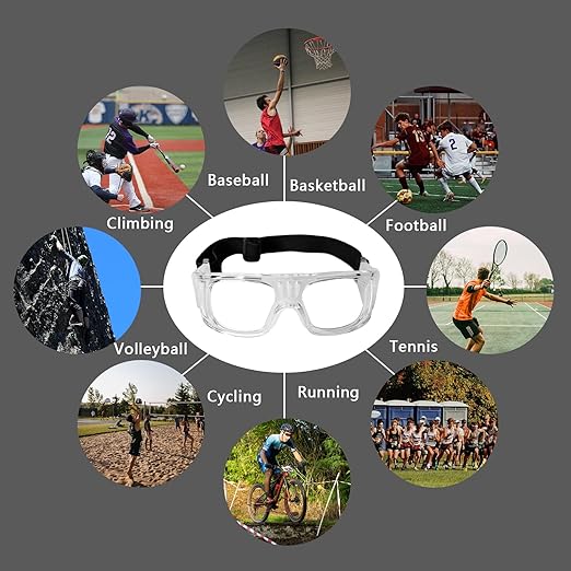 TaffSPORT Kacamata Olahraga Sport Headband Frame Glasses - 9833