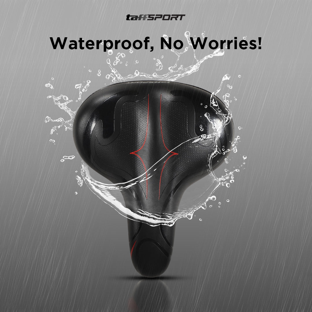 TaffSPORT Sadel Sepeda Comfortable Bike Spring Shock - ZF40