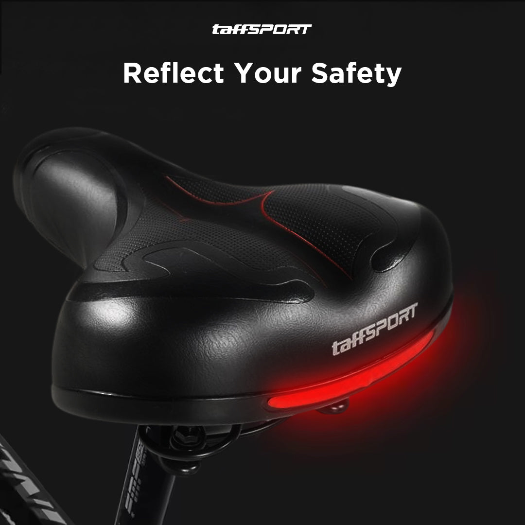 TaffSPORT Sadel Sepeda Comfortable Bike Spring Shock - ZF40