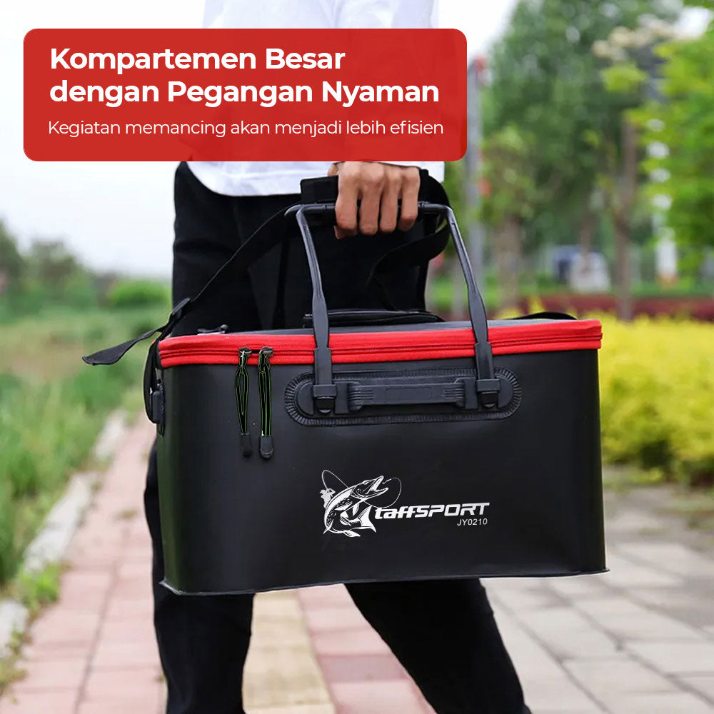 TaffSPORT Tas Memancing Fishing Bucket Water Container 48cm - JY0210