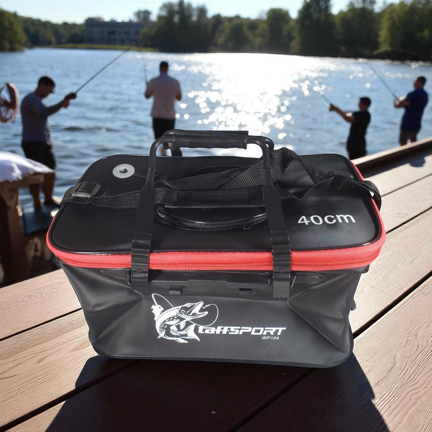 TaffSPORT Tas Perlengkapan Memancing Fishing Bucket 40CM - WF124