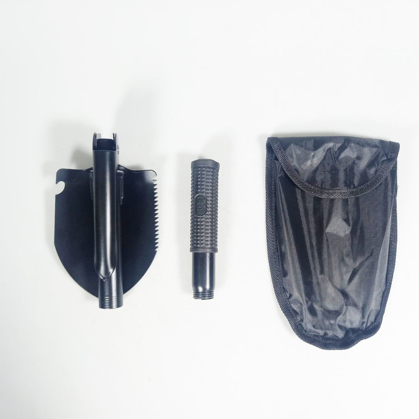 Taffware Sekop Lipat Camping Pacul Portable Kompas Survival 41.5cm - T-3